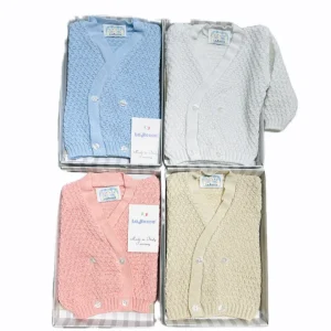 La Rocca Incrociatino Primi Giorni in Filo TG. Unica Da Corredino