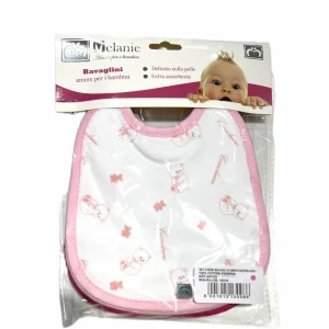 Bavaglini per Allattamento Set 6 Pezzi 100% Cotone