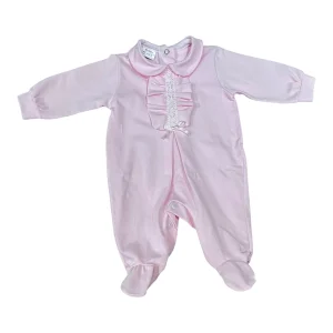 Birillini Tutina Cotone Bielastica Da Corredino Per Neonata