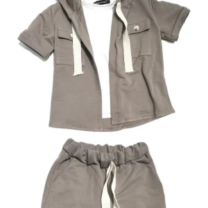 Completo Bambino Tre Pezzi in Cotone