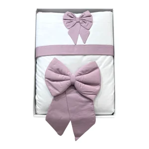 Ornella Coordinato Fiocco Carrozzina/Nextome Quattro Stagioni Trapunta Sfoderabile Piumino Lenzuola Sopra Sotto e Federa