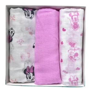 Disney Tris Mussole Minnie Colorate