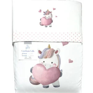 Gary Coordinato Unicorno Carrozzina/Nextome Trapunta Sfoderabile Piumino Lenzuola Sopra Sotto e Federa