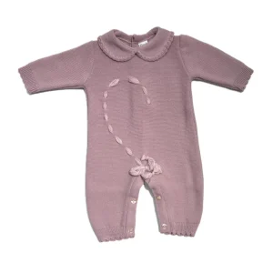 Pappa & Latte Tutina in Lana Prima Uscita