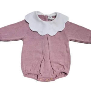 Pappa e Latte Pagliaccetto Lana Collo Nuvola