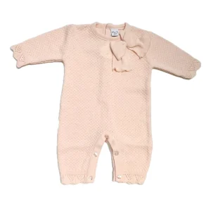 Pappa & Latte Tutina in Lana con Fiocco