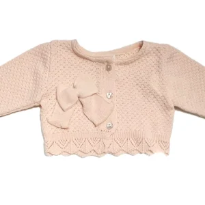 Pappa e Latte Golfino con Fiocco in Lana