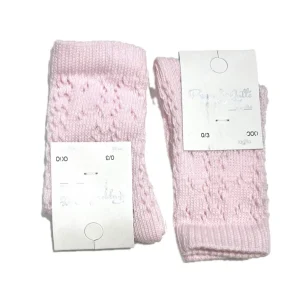 Pappa e Latte Calzino Caldo Cotone Neonato Lungo Traforato