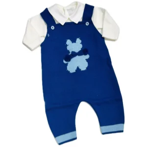 Prime Emozioni Completo Salopette e Polo in Lana