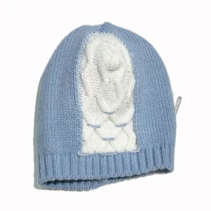 Cuoricino Mio Cappellino in Lana Da Maschietto