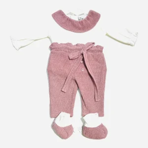 Il Corredino Completo Due Pezzi Body Caldo Cotone e Pantalone Ciniglia