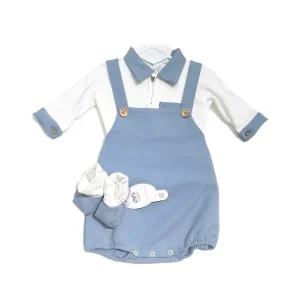 Il Corredino Pagliaccetto e maglia Neonato Caldo Cotone