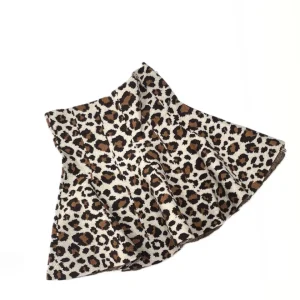 Gonna Animalier Lana Rasata Da Bambina