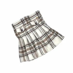 Koko Noko Gonna Quadri Flanella da Bambina