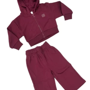 Completo Tuta in Felpa Neonata Ativo