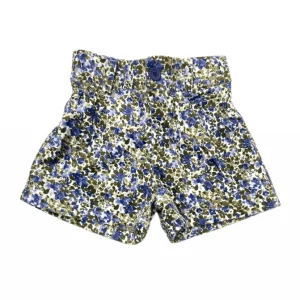 Ativo Short Floreale Velluto Invernale Da Neonata