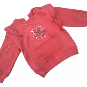 Ativo Felpa Morbida Invernale con Rouches Da Neonata