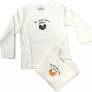 Ativo Maglia Cotone Caldo Fiocco Rilievo Da Neonata