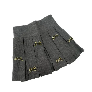 Ativo Gonna Fiocchetti a Pieghe con Coulotte