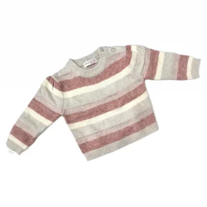 Last Pullover Lana Morbida Con Lurex Da Neonata