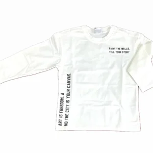 Ativo Maglia Bambino Caldo Cotone con Stampa sul Retro