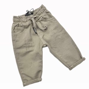 Rebel Pantalone Bull con Elastico in Vita Da Neonato