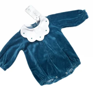 Pappa e Latte Pagliaccetto in Ciniglia Personalizzabile