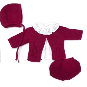 Coralo Completo Invernale Quattro Pezzi Da Neonati