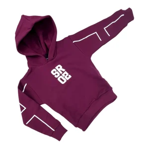 Felpa Con Cappuccio Da Bambino Invernale con Stampa