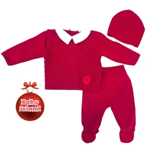 Fruit Completo Con Cappellino Nascita m.Lana da Neonato