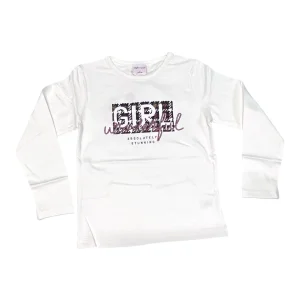 Ativo Maglia in Cotone Caldo Da Bambina Fantasia