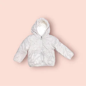 Giubbino Double Face in Pelliccia Da Neonata