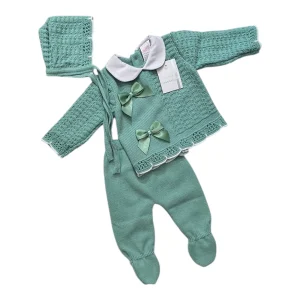 Fruit Completo Tre pezzi Nascita m.Lana da Neonata