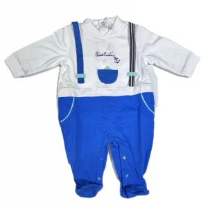 Tutina Pierre Cardin 100% Cotone Da Neonato