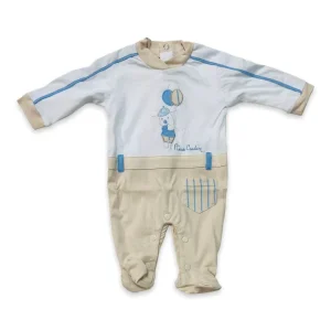 Tutina Pierre Cardin 100% Cotone Da Neonato