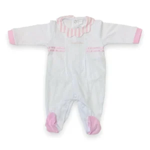 Tutina Pierre Cardin 100% Cotone Da Neonata