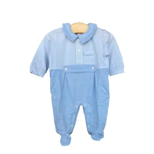 Tutina Pastello Chic 100% Cotone e Piquet Da Neonato