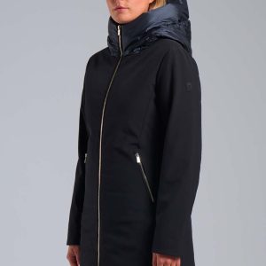 CIESSE – GIACCA LUNGA  Mire – Nero