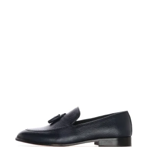 Mocassino in vera pelle con moppine I am