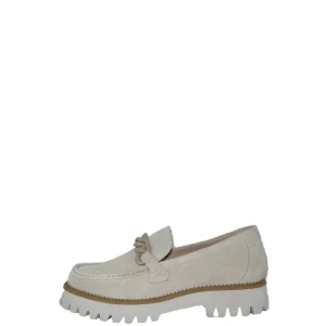 Mocassino in vero camoscio con catena numeri grandi donna Ara shoes