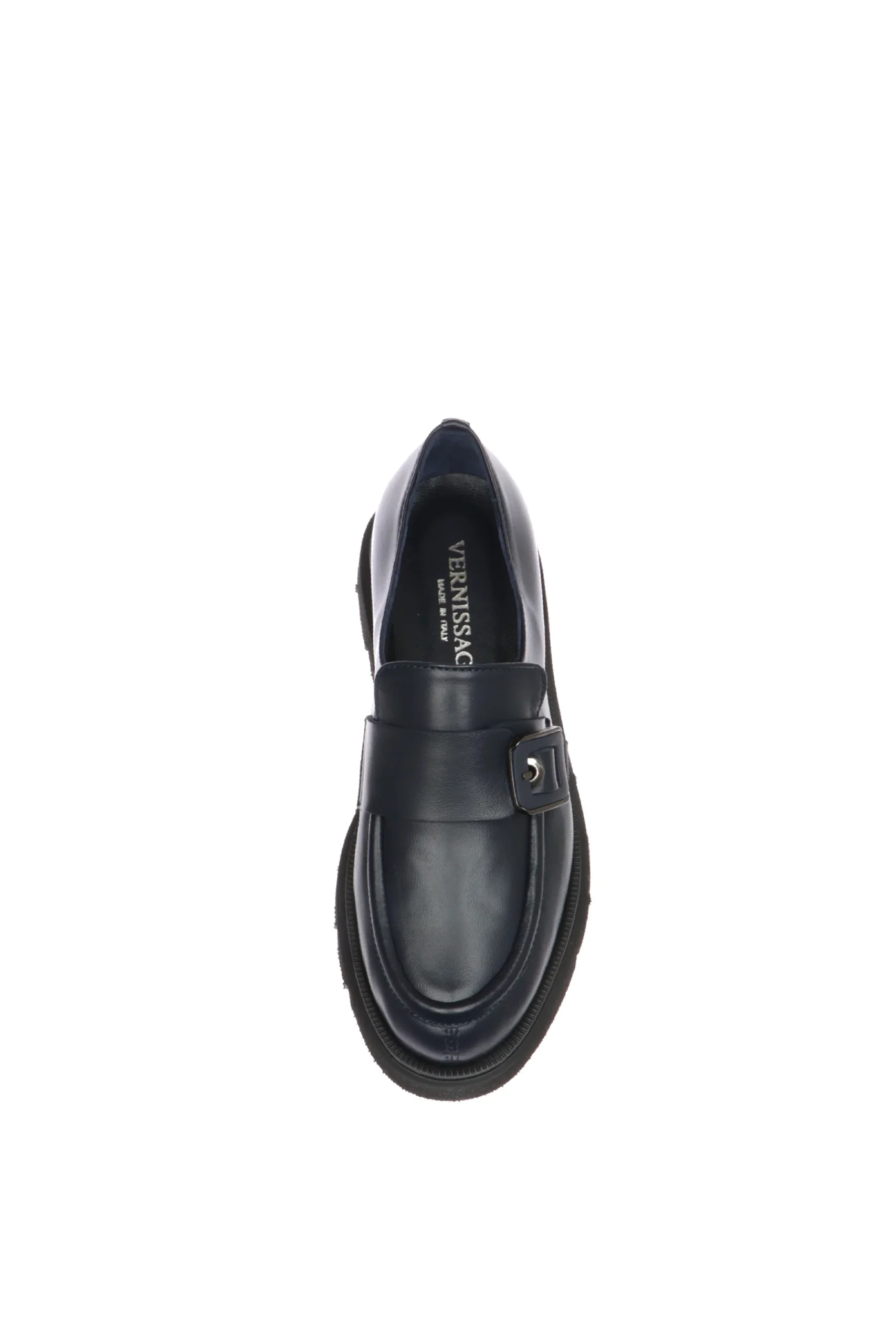 Mocassino tendenza in pelle blu Soffice Sogno - immagine 6