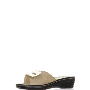 Pantofola fascia regolabile con plantare estraibile Tiglio 2700