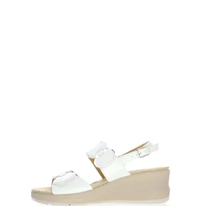 Sandalo doppia fascia regolabile con plantare estraibile Cinzia Soft