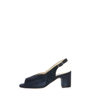 Sandalo elegante in camoscio blu o beige Melluso dal 33 al 44