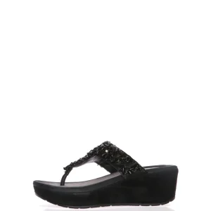 Sandalo infradito con perline fascia regolabile Cinzia Soft