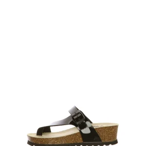 Sandalo infradito nero  numeri piccoli e grandi donna Melluso