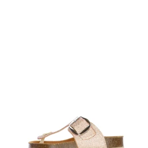 Sandalo infradito nude strassato numeri piccoli e grandi donna Melluso
