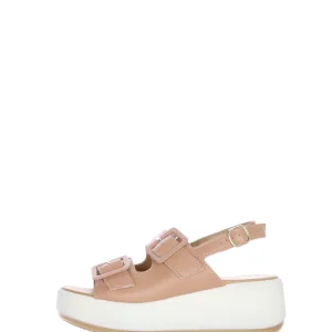 Sandalo in pelle doppia fibbia regolabile Soffice Sogno