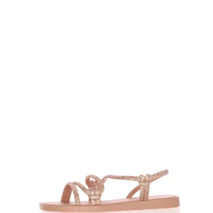 Sandalo mare beige rosa e nero Ipanema