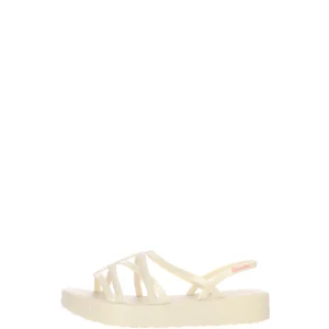 Sandalo mare rosa beige e rossa  in gomma Ipanema